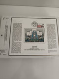 Feuillet CEF Lens Congrès National Philatélie timbre 2,20€ France