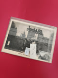 Carte postale Uzès Vue générale noir et blanc affranchie philatélie (Ref 1)