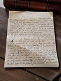 Lettre manuscrite datée 1916 correspondance intime mémoire guerre