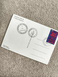 Carte postale Congrès Parlement Versailles 1998 timbre oblitéré philatélie