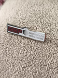 Pin's GSF Nettoyage Industriel vintage, logo rouge, badge ancien (Ref 5)