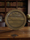 Médaille bronze 1985 Palácio Assembleia Nacional Inauguração Portugal vintage