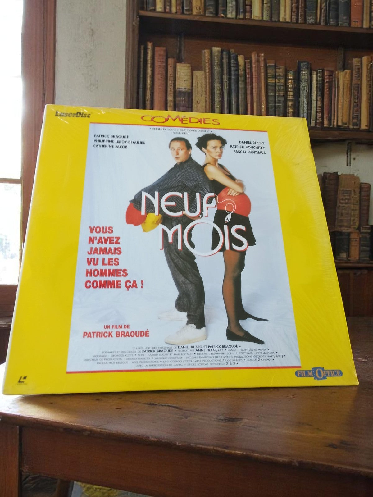 Laserdisc Neuf Mois édition collector neuf, comédie vintage Film Office
