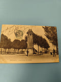 Ancienne carte postale Bordeaux Fontaine des Salinières animée écrite 1907
