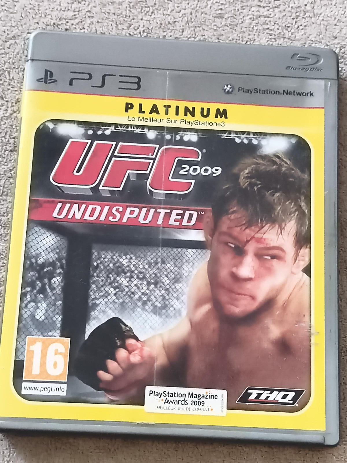 Jeu PS3 UFC 2009 Undisputed Platinum PlayStation 3 THQ combat