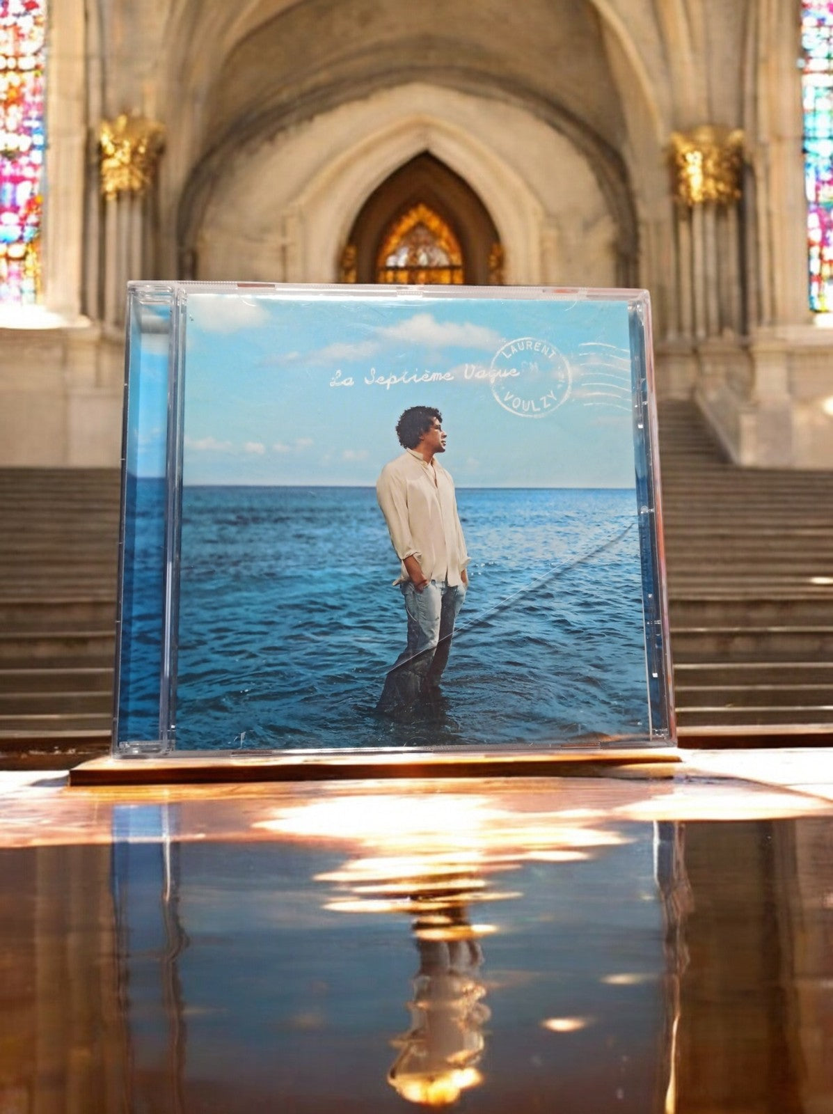 CD Laurent Voulzy La Septième Vague édition album pop vintage français