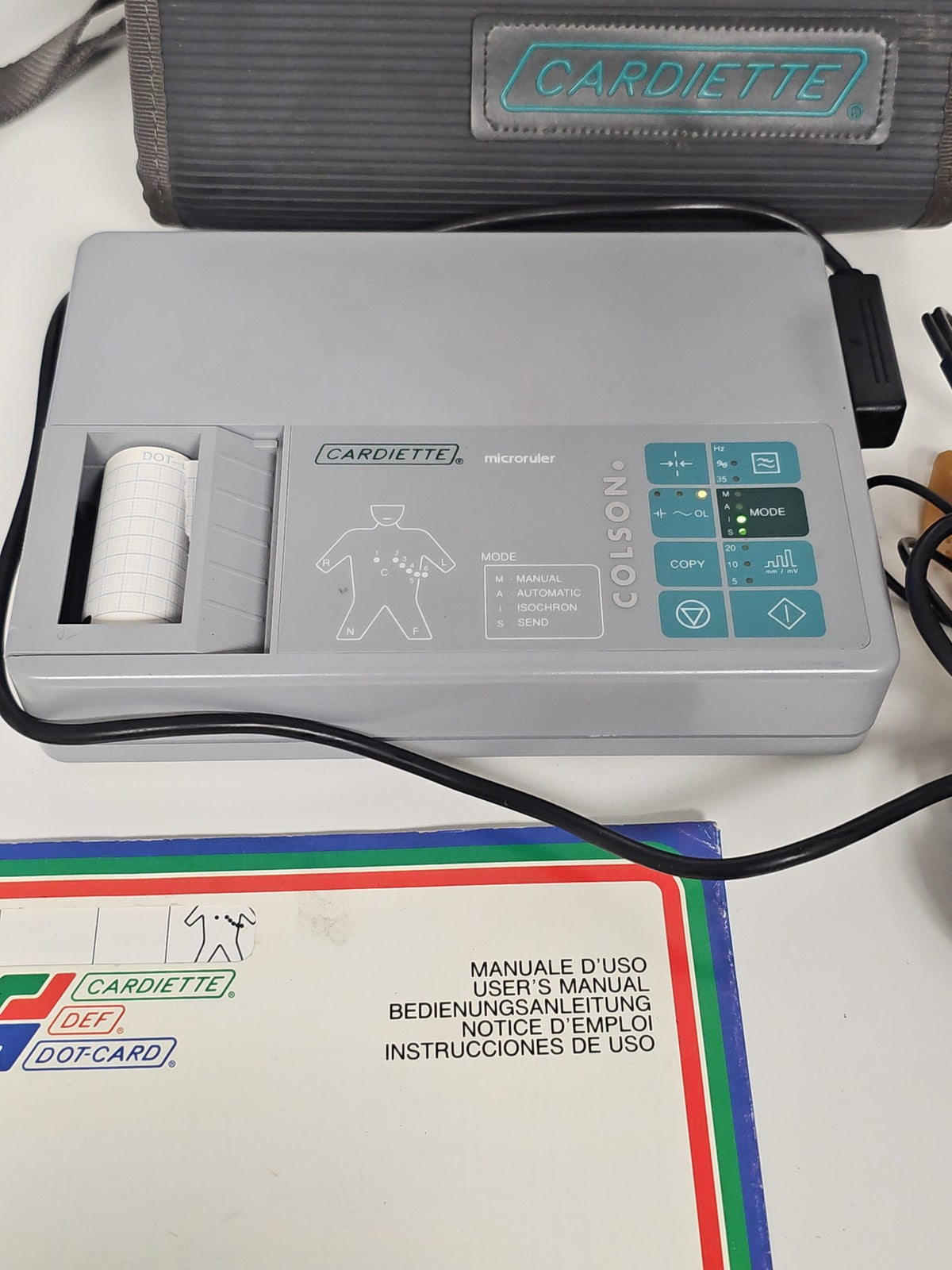 Cardiette Microruler électrocardiographe médical ECG portable d'occasion