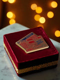 Pin's vintage édition limitée Loto FDJ doré, jeu cartes publicitaire ancien