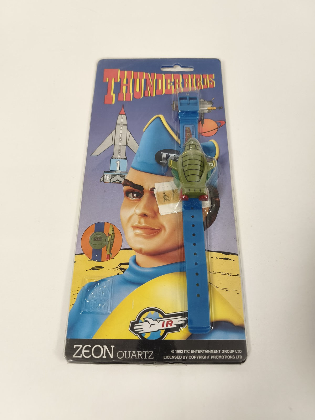 Montre rétro quartz ITC Zeon 1992 Thunderbirds ancien modèle collector vintage
