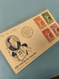 Ancienne enveloppe FDC Vietnam timbres illustrés Saigon 1961 collection philatél
