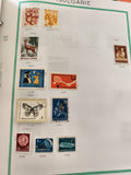 Timbres Bulgarie NR Bulgaria lot x11 animaux sports papillons 1950s philatélie