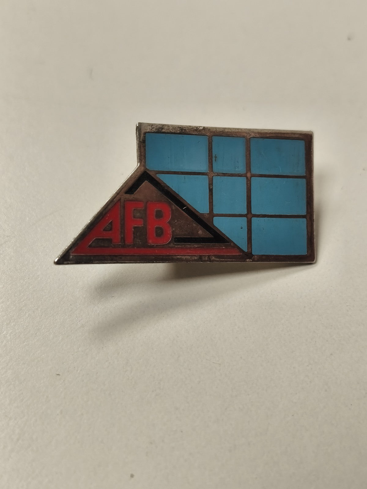 Pin's ancien AFB vintage rétro, badge collection rare objet publicitaire France