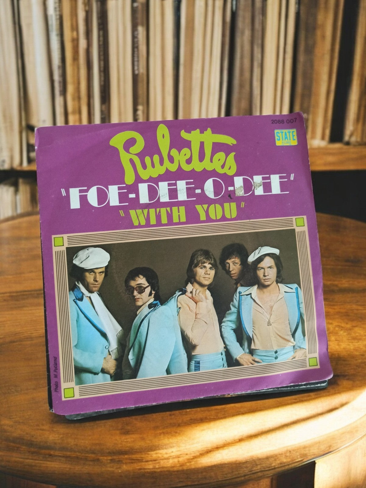 Vinyle 45 tours The Rubettes Foe-Dee-O-Dee vintage rétro pochette d'origine