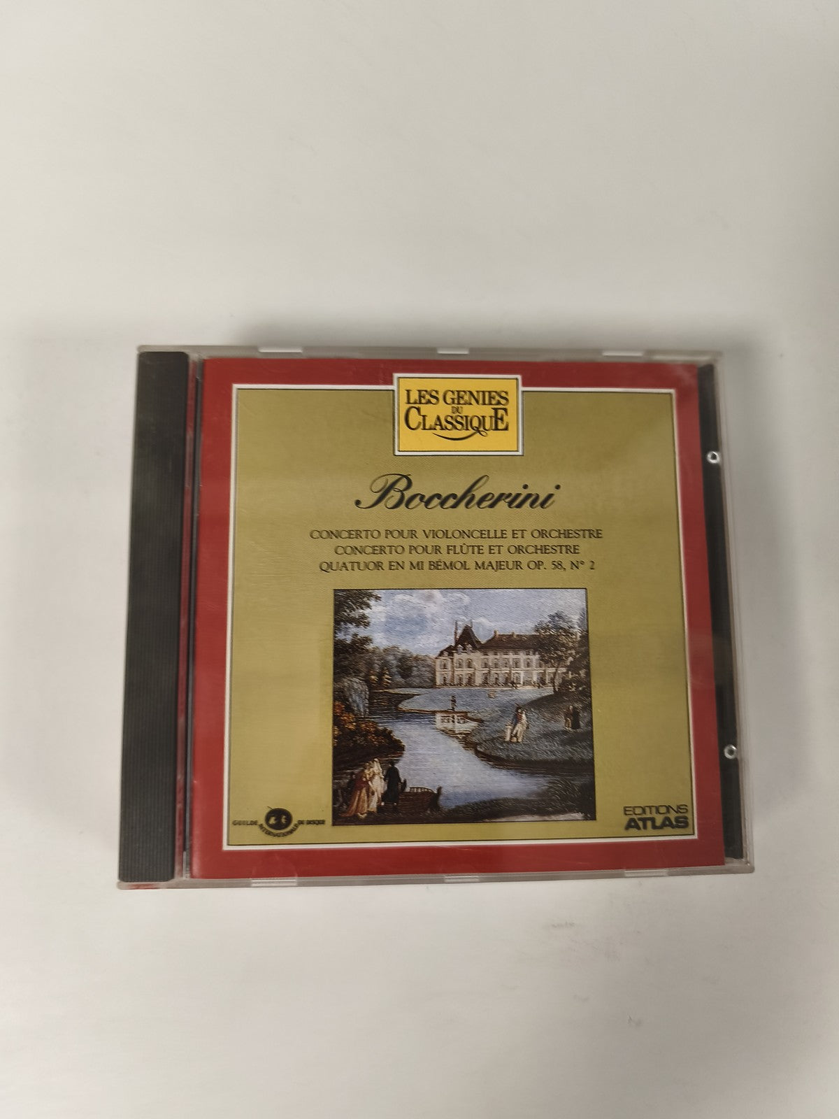 CD Boccherini Les Génies du Classique Concerto Violoncelle Flûte Orchestre