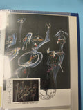 Ancien FDC timbre 1er jour 1991 Ô Tableau Noir Matta surréalisme Amiens