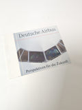 Vintage ancien autocollant publicitaire Airbus grand format rétro aviation rare