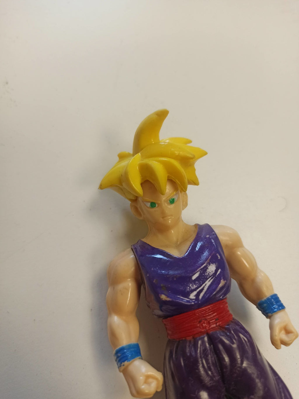 Figurine vintage Dragon Ball GT Goku Super Saiyan rétro, jouet ancien rare