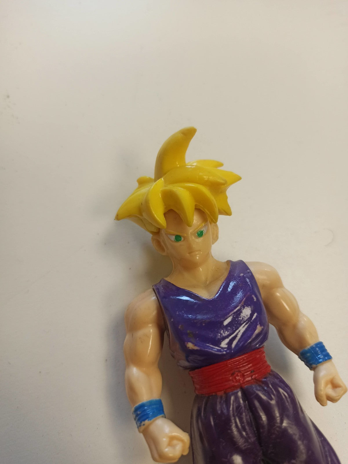Figurine vintage Dragon Ball GT Goku Super Saiyan rétro, jouet ancien rare