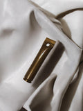 Pendentif vintage douille militaire ancien, aspect laiton, rétro armée rare
