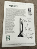 Document philatélique officiel Jacques Marette 1996 timbre France La Poste