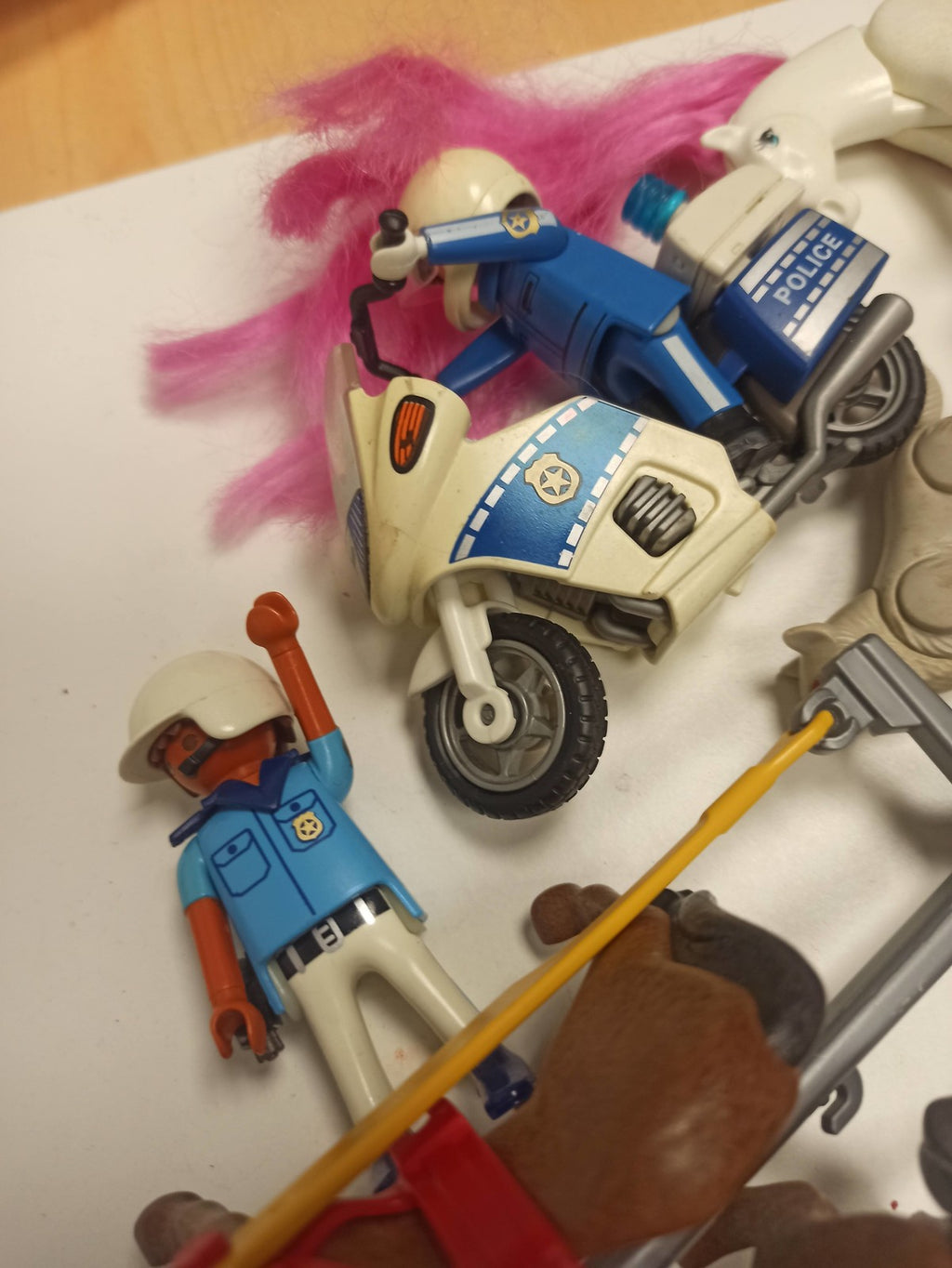 Vintage lot figurines Playmobil anciens personnages rétro collection occasion