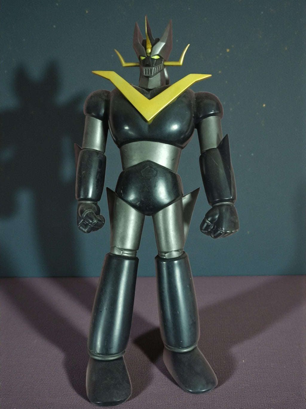 Figurine Mazinger Z Marmit 1998 noire vinyle robot Japon vintage