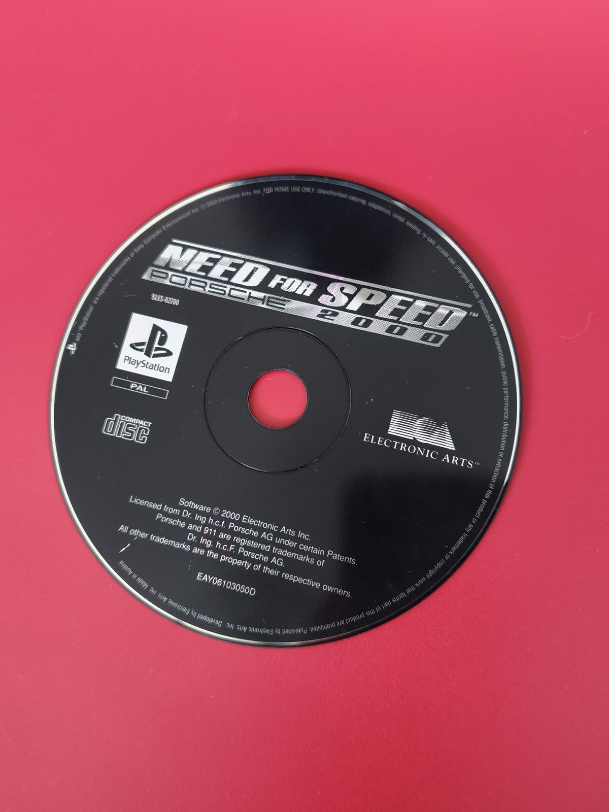 CD jeu Need for Speed pour Sony PlayStation PS1 - disque seul, version française