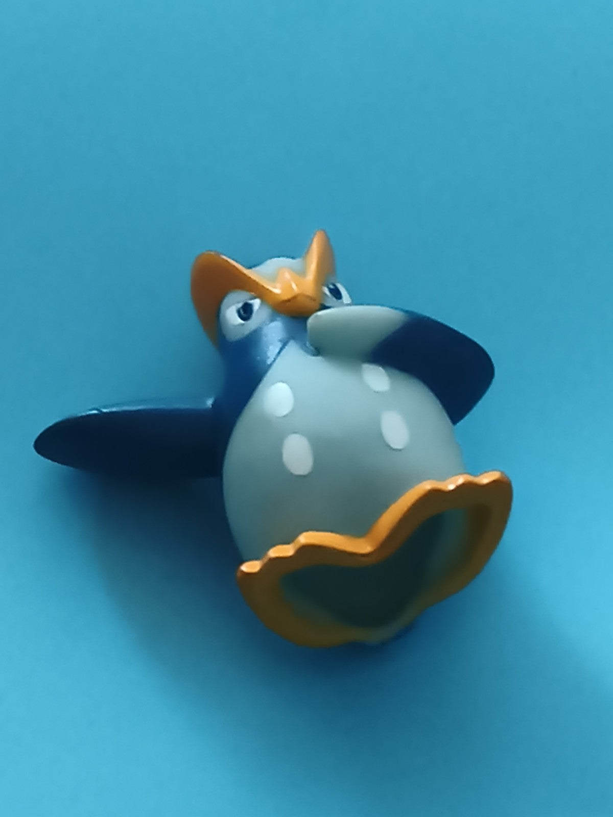 Marionnette doigt Pokémon Tiplouf figurine bleu orange finger puppet