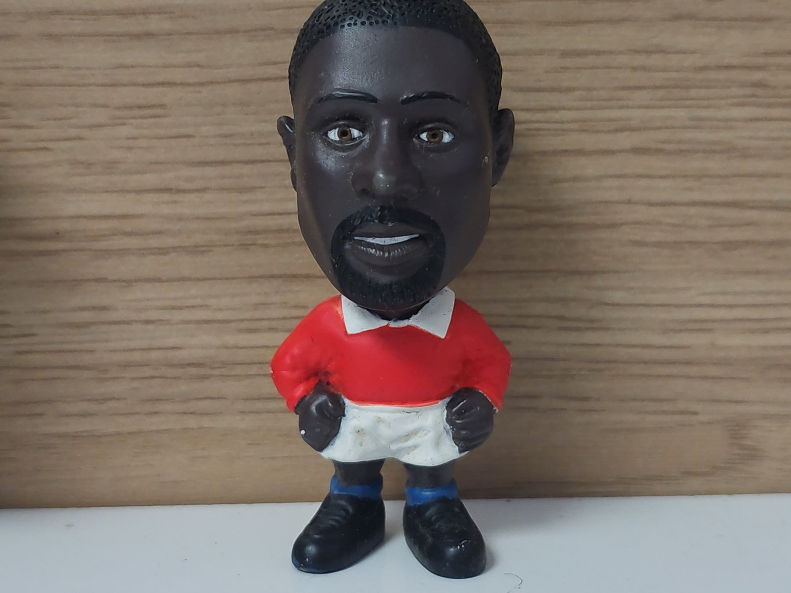 Figurine football Georges Weah joueur miniature d'occasion foot décoration