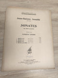 Ancien livre partitions Senaille violon piano révision Vincent d'Indy Durand