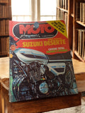 Magazine Moto Journal vintage N°242 années 80 Yamaha Suzuki rétro moto
