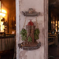 Plaque murale décorative château Faustturm VOLKSWANDERTABE style 1880
