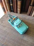 Voiture miniature Cars Disney rétro, dépanneuse bleue vintage, modèle collection