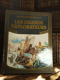 Livre ancien ENCYCLOPÉDIE PÉLICAN Les Grands Explorateurs vintage histoire