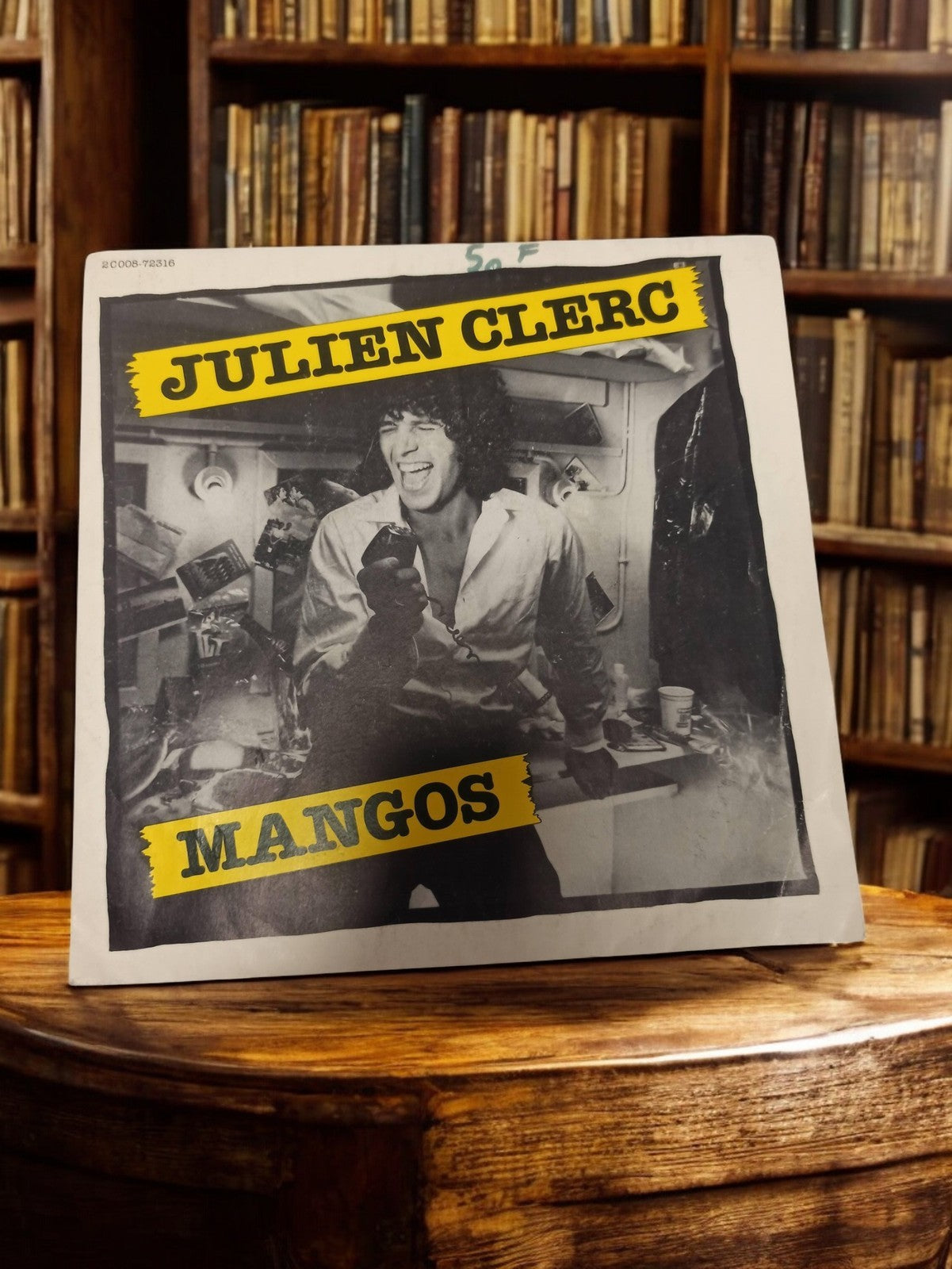 Disque vinyle 45 tours Julien Clerc Mangos vintage ancien chanson rétro