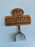 Vintage levier de pompe à bière ancien pub KANTER brasseur déco bistrot rétro