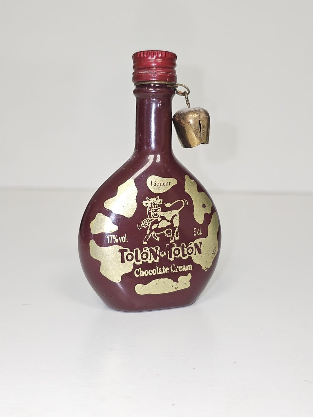 Mignonnette ancienne Tolon Tolon rétro, flacon miniature collection alcool vinta