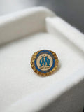 Pin's Olympique de Marseille UEFA 2007-2008 vintage badge doré OM rétro