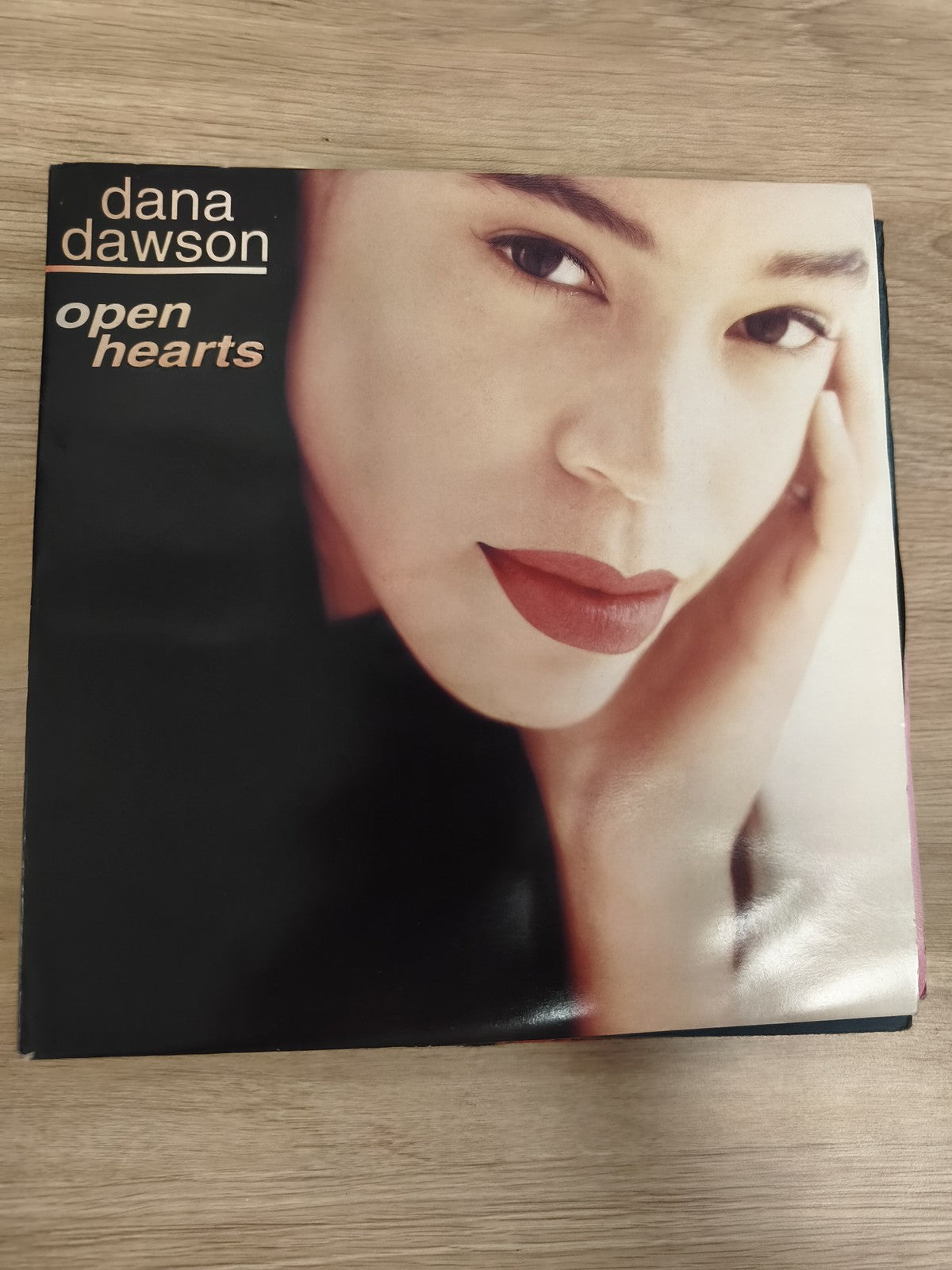 Vinyle 45 tours Dana Dawson Open Hearts pochette couleur (Ref 2)