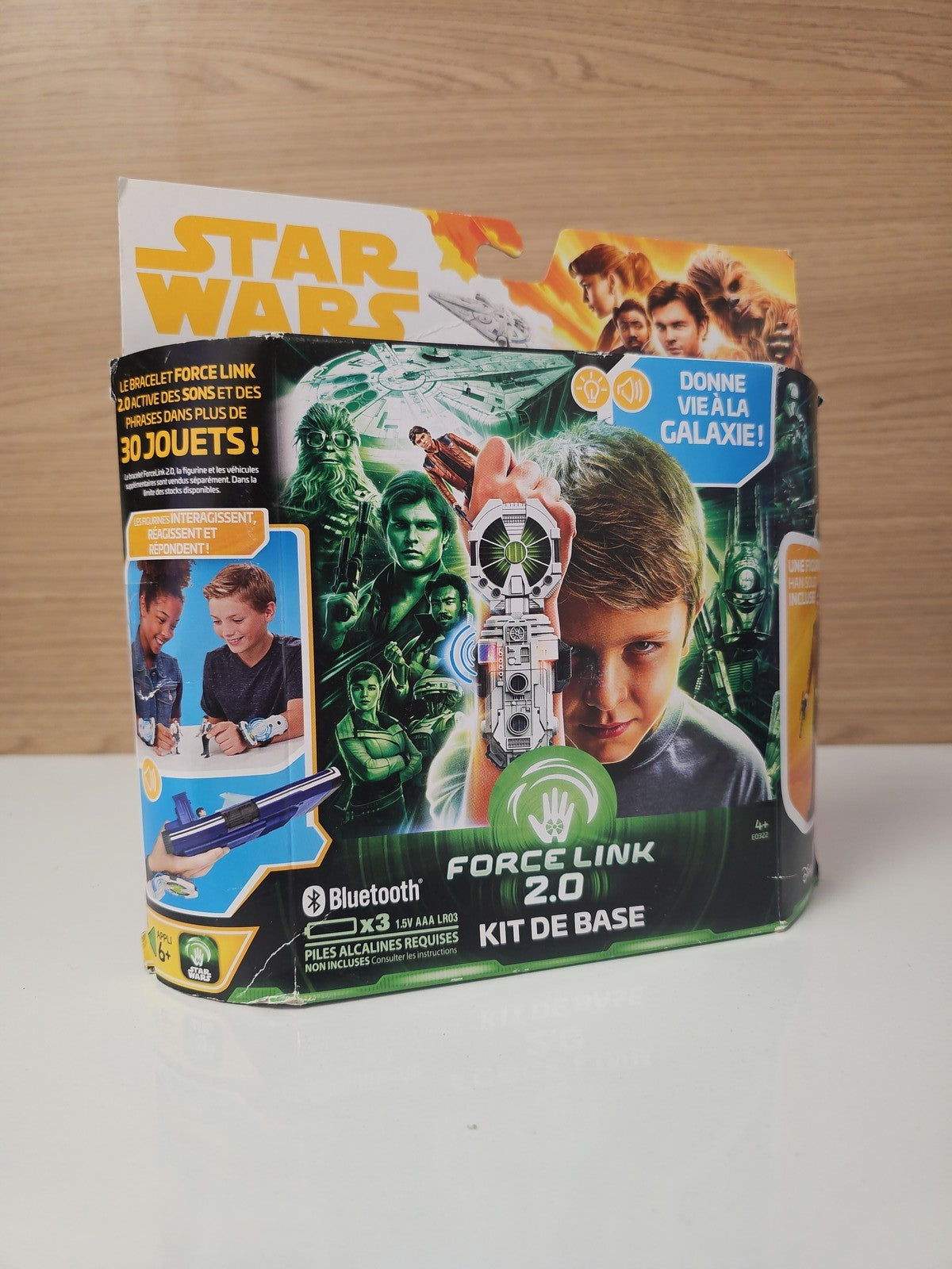 Hasbro Star Wars Force Link 2.0 Bluetooth Set + Figurine Han Solo d?Occasion
