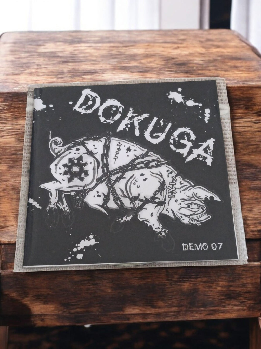CD démo Dokuga Demo 07 Goregrind Grindcore ultra rare pochette noire