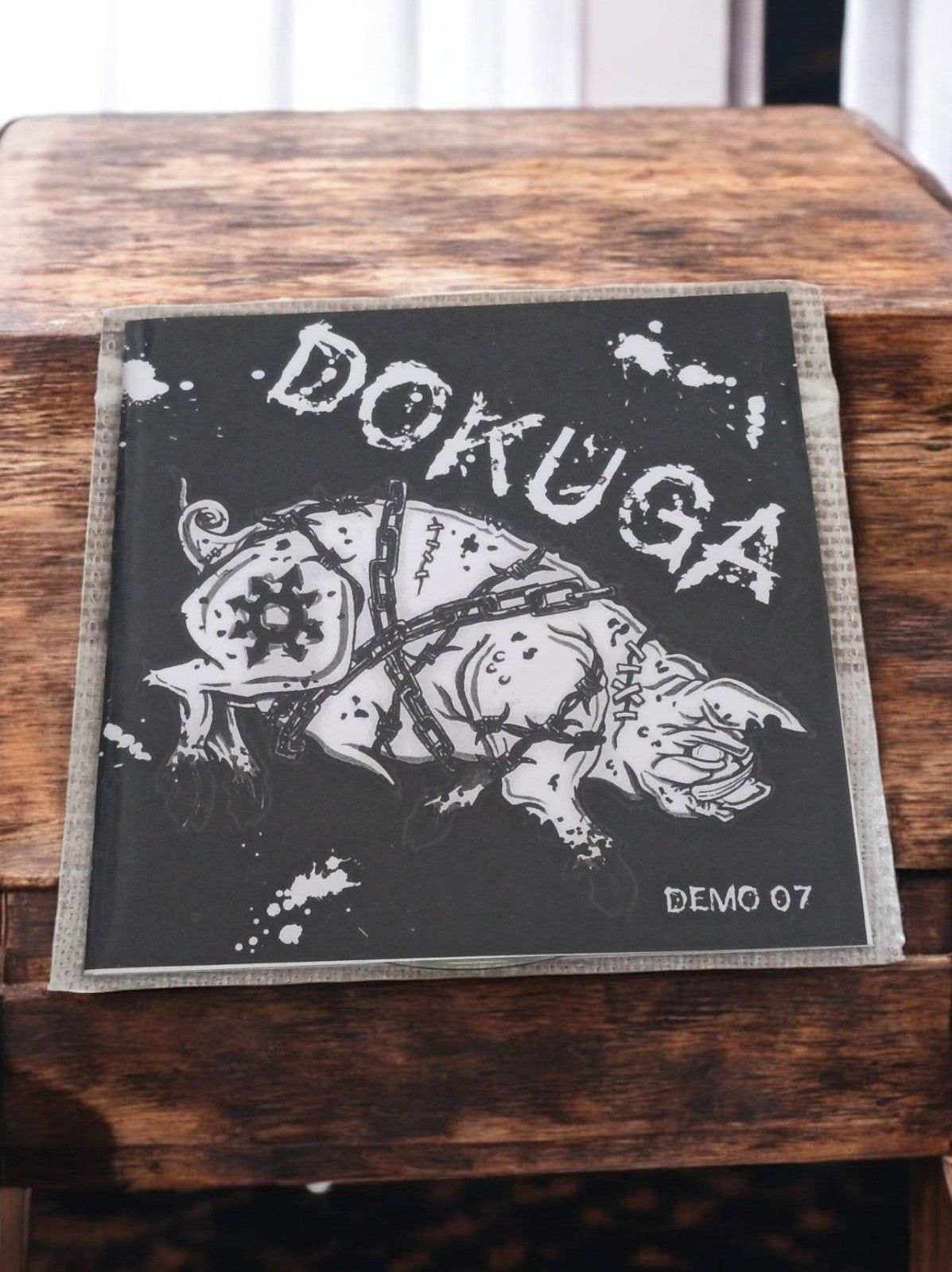 CD démo Dokuga Demo 07 Goregrind Grindcore ultra rare pochette noire