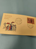 Ancienne FDC Vietnam 1967 Mariage Vietnamien enveloppe timbrée illustrée Saigon