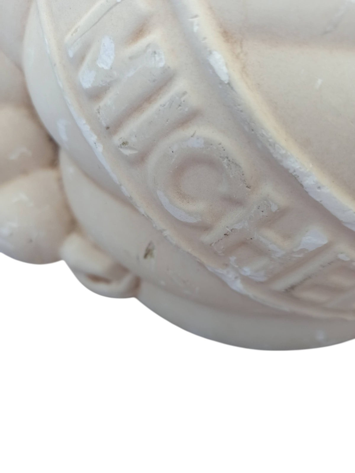 Vintage Michelin Bibendum statue, plaster, 50s 60s, mascot, retro decor