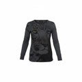 Pull léger femme The Kooples motif léopard gris taille S sweatshirt