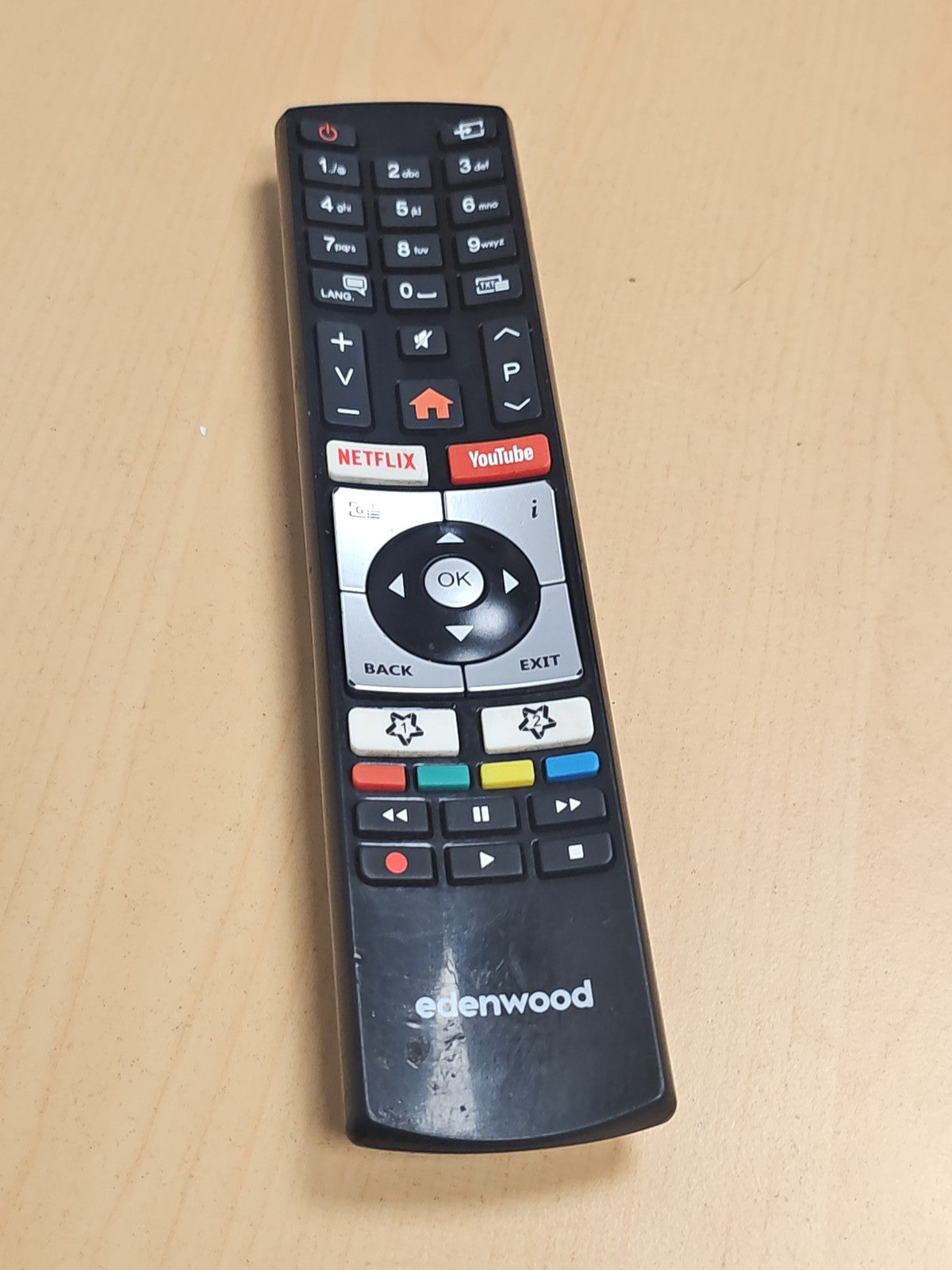 Télécommande originale pour TV Edenwood ED3209HD compatible modèle ED3209HD
