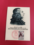 Carte maximum Abbé de l'Épée Croix-Rouge 1955 philatélie Châlons-sur-Marne