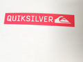 Vintage grand autocollant publicitaire Quicksilver ancien rétro surf collection