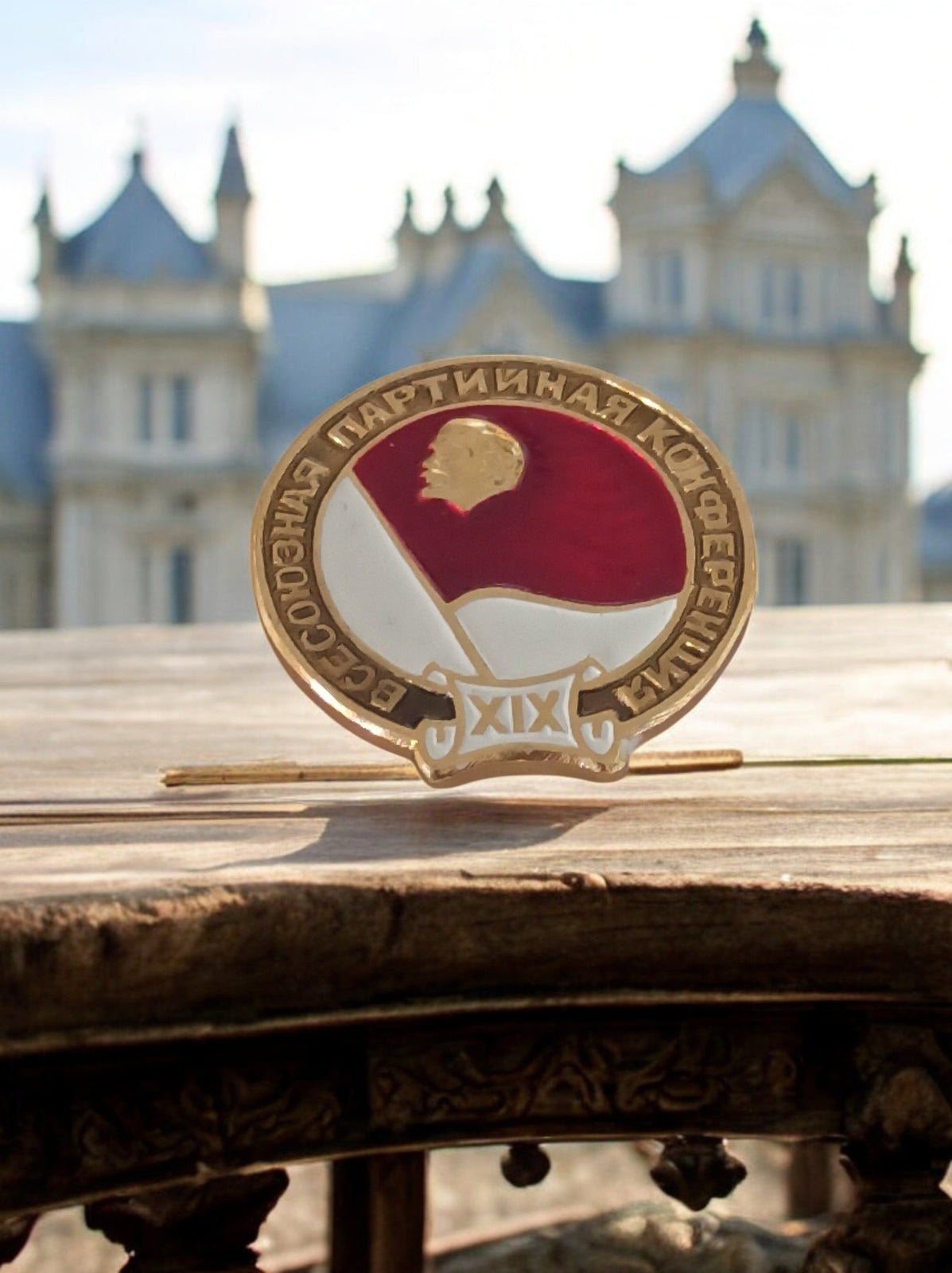 Broche Soviétique 19e Conférence Parti Communiste URSS