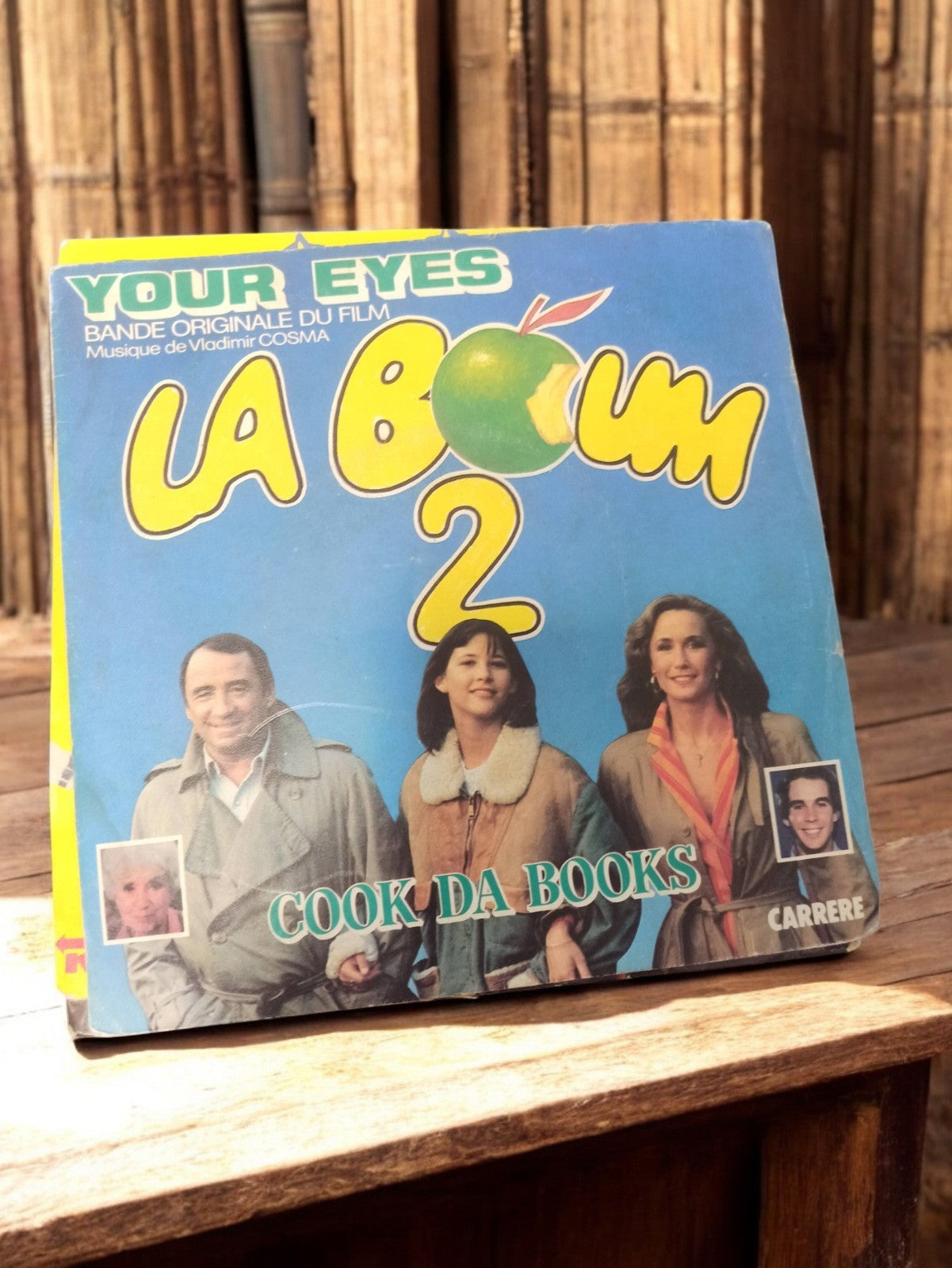 Vinyle 45 tours La Boum 2 Your Eyes Cook Da Books vintage BO film années 80
